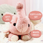 Uoozii 24.2'' | 5 Pounds Pink Elephant Weighted Stuffed Animals - Cute Weighted Plush Toy Comfort Big Weighted Throw Pillow Gift