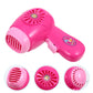 Toyvian Small Doll Hair Dryer: Pretend Play Play Toy for Girls 3-7, Hair Dryer Montessori Kitchen Playset Educational Toys for B