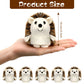 Zubebe Mini Hedgehog Toy Bulk Easter Plush Stuffed Animal 4 Inch Small Party Favor Decoration Diy Keychain Kid Children Classroom First Day Of School Gifts For Baby Shower Birthday(24 Pcs)