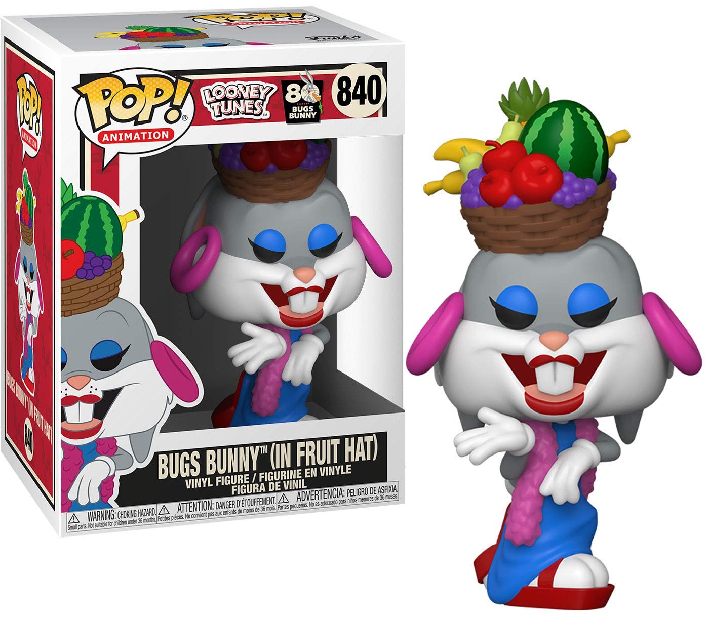 Funko Pop! Animation: Bugs 80Th - Salsa Bugs, Multicolor