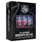 Ai protective covering Graphene Series (Red/Blue Storm) - 105ct Textured Matte TCG/MTG Art Sleeves