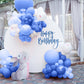 Sinload Happy Birthday Sign for Backdrop Happy Birthday Decal for Arch Backdrop for Girls Boys, Letter Sticker Peel & Stick Wall