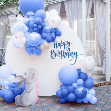 Sinload Happy Birthday Sign for Backdrop Happy Birthday Decal for Arch Backdrop for Girls Boys, Letter Sticker Peel & Stick Wall