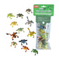 Wild Republic Frog Mini Polybag, Kids Gifts, Educational Toys, Reusable Bag, 12 Piece Set