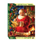 Springbok - Checking It Twice - 500 Piece Jigsaw Puzzle- Santa Checking His Holiday List