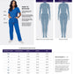 Sivvan Scrubs For Women - Long Sleeve Comfort Underscrub Tee 3-Pack - S85003 - Blackdark Marl Greywhite - S