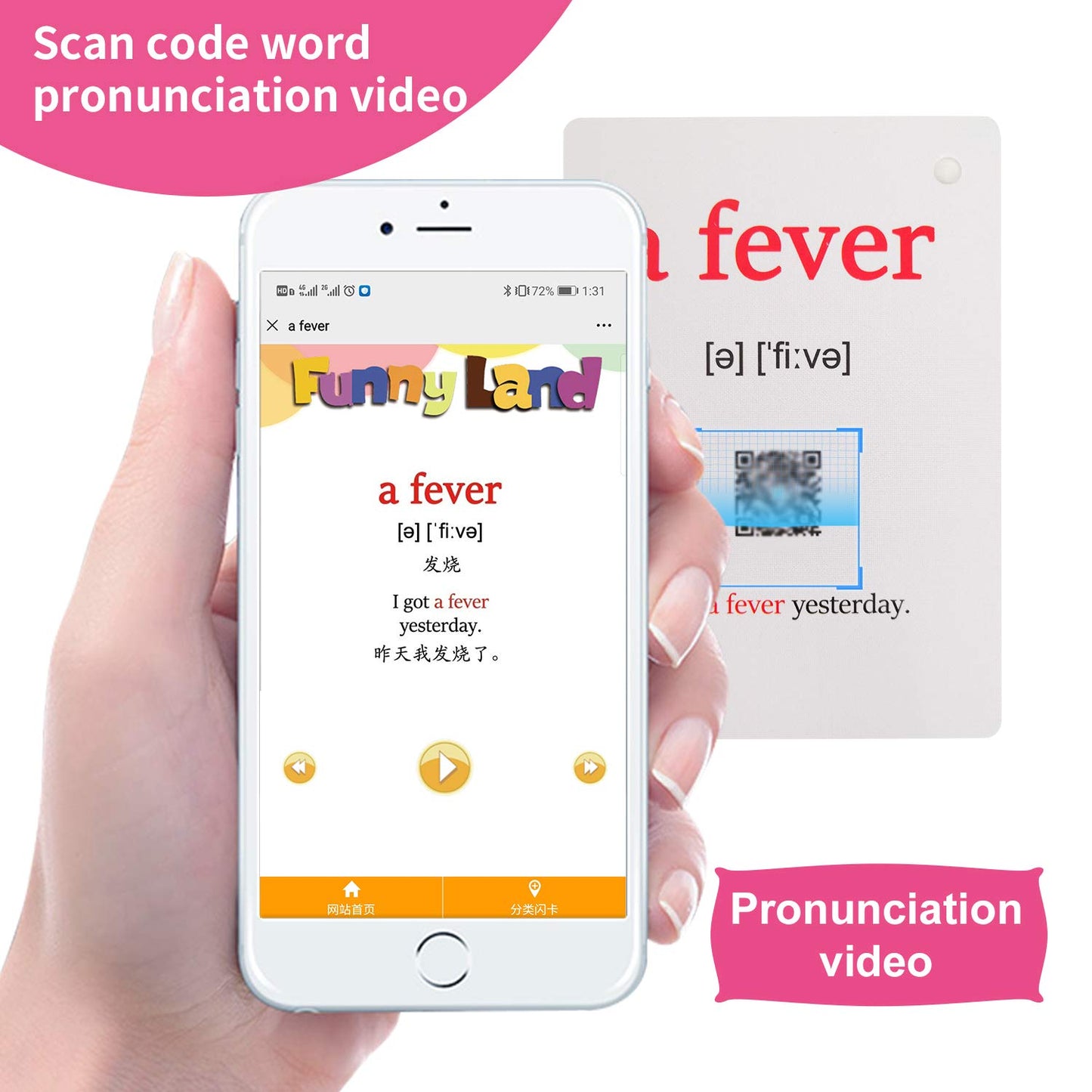 Feelings/Emotions/Illness,Gestures 2 Sets Of English Flash Cards Kids Pocket Card Learning Baby Toys For Children