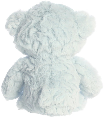 Aurora® Snuggly Huggy Bear™ Baby Stuffed Animal - Comforting Companion - Imaginative Play - Blue 10 Inches