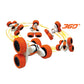 Lexibook- Crosslander Luminous Terrain Car, Wrist Remote, Rechargeable, Electronic Action Kit, White / Orange, Color