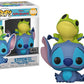 Funko pop Lilo and Stitch Stitch with Frog