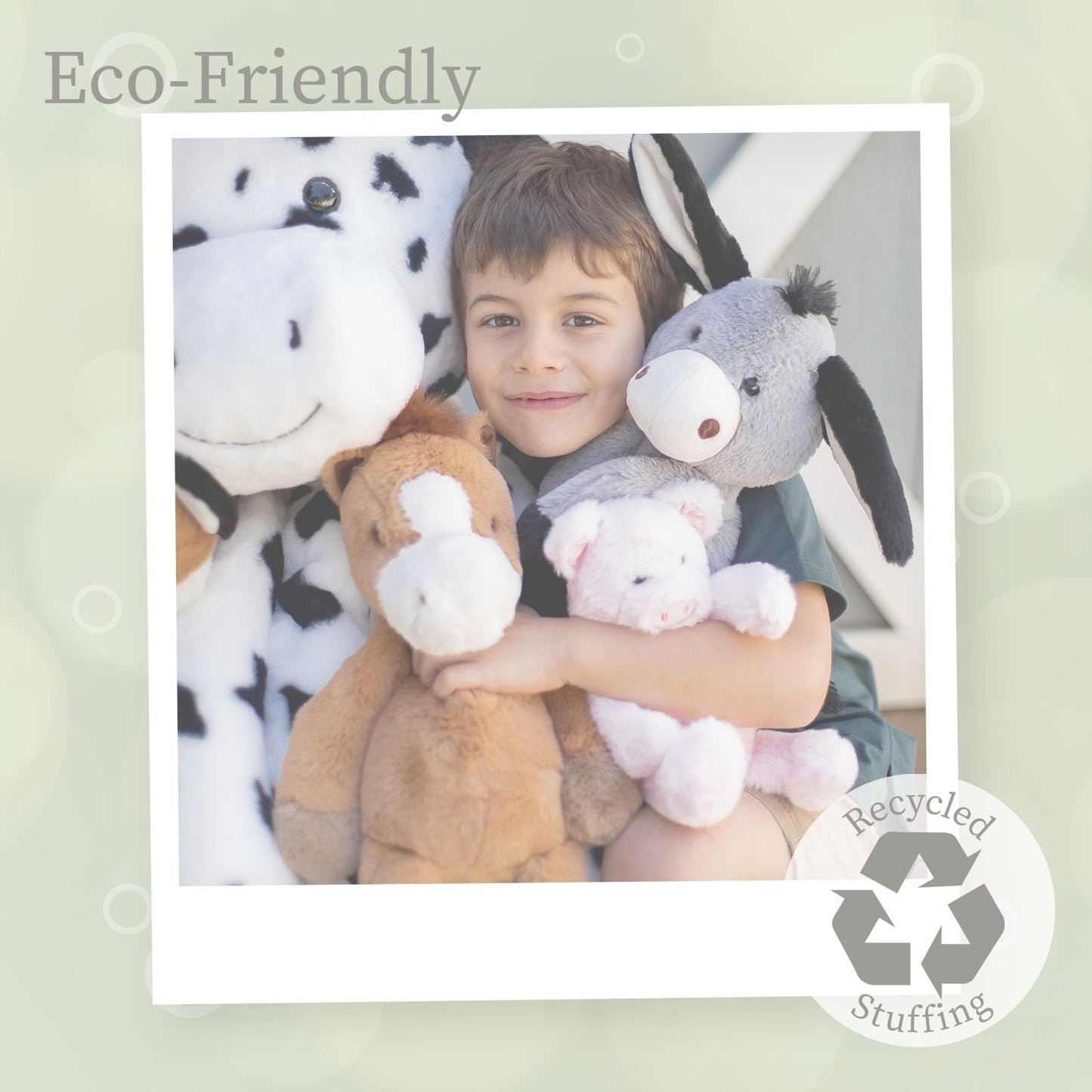 World'S Softest Plush Haps Horse, Lushee, Large, 16'' Stuffed Animal For Baby, Toddler, Kids, Adults - Horse Plush Toy-Adorable