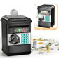 Temi Piggy Bank For Kids, Electronic Coin Money Bank For 3 4 5 6 7 8 9 10 Year Old Boys Girls Gifts, Cash Coin Can Atm Bank For Kids 5-7, Christmas Birthday Gifts (Black)