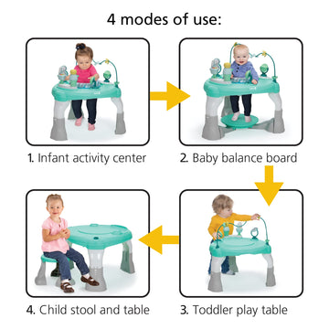 Safety 1st Grow and Go 4-in-1 Activity Center - Large, Plastic, Oslo, Model WA100FEV