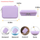 Elonbo Carrying Case for RG40XXV/RG405V, Purple Faux Leather Gaming Travel Bag, Model Y05ZZ, Mesh Pocket for Cables