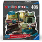 Ravensburger 408 Piece Mystery Puzzle - The Gift of Murder, Handcrafted Cardboard, Multicolor, Model 12001206, Made in Germany
