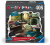 Ravensburger 408 Piece Mystery Puzzle - The Gift of Murder, Handcrafted Cardboard, Multicolor, Model 12001206, Made in Germany