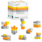 Pixio Retrofuturism - Tiny Magnetic Blocks Building Toy In The Pixel Art Style With Free App - 5/16'' Plastic Cubes With 6 Magne