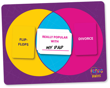 Venns With Benefits - The Hilarious Venn Diagram Party Game, For 3+ Creative & Witty Players