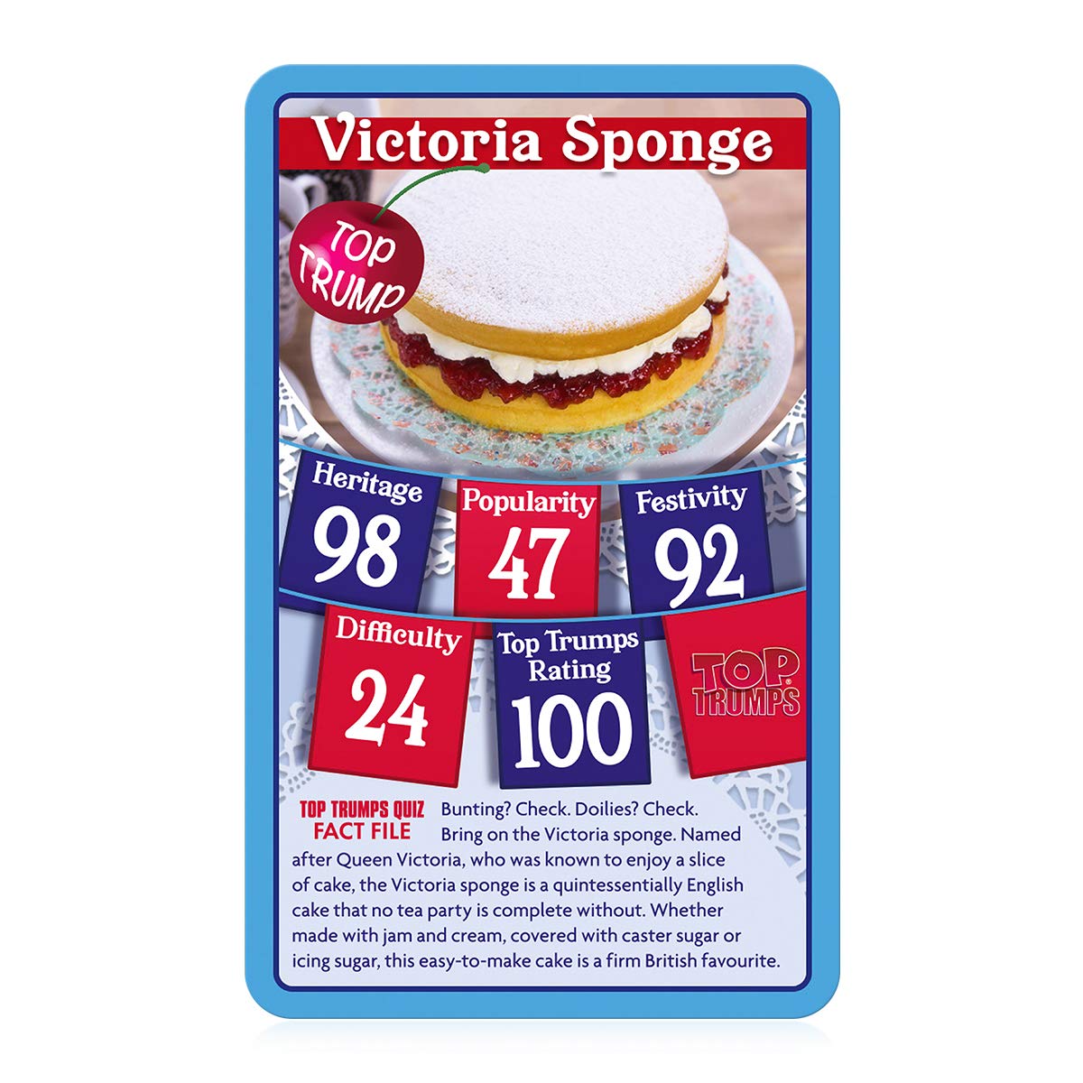 Top Trumps British Bakes Card Game - WM01560-EN1-6 - Plastic - Fun Card Game for All Ages