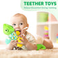 Sumobaby Infant Baby Musical Stuffed Animal Toys For 0-3-6-12 Months,Multi Sensory Toys With Crinkle And Rattles, Tummy Time Toy