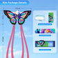 Yfafengs Butterfly & Skull Kites For Kids And Adults - Easy Fly Kites With Tail For Beach, Park, And Easter Outdoor Activities -