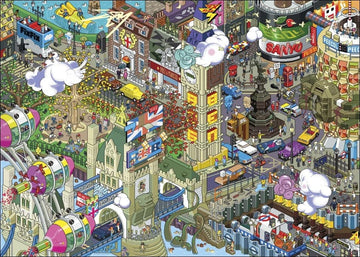Heye London Quest, Pixorama 1000 Teile Puzzle