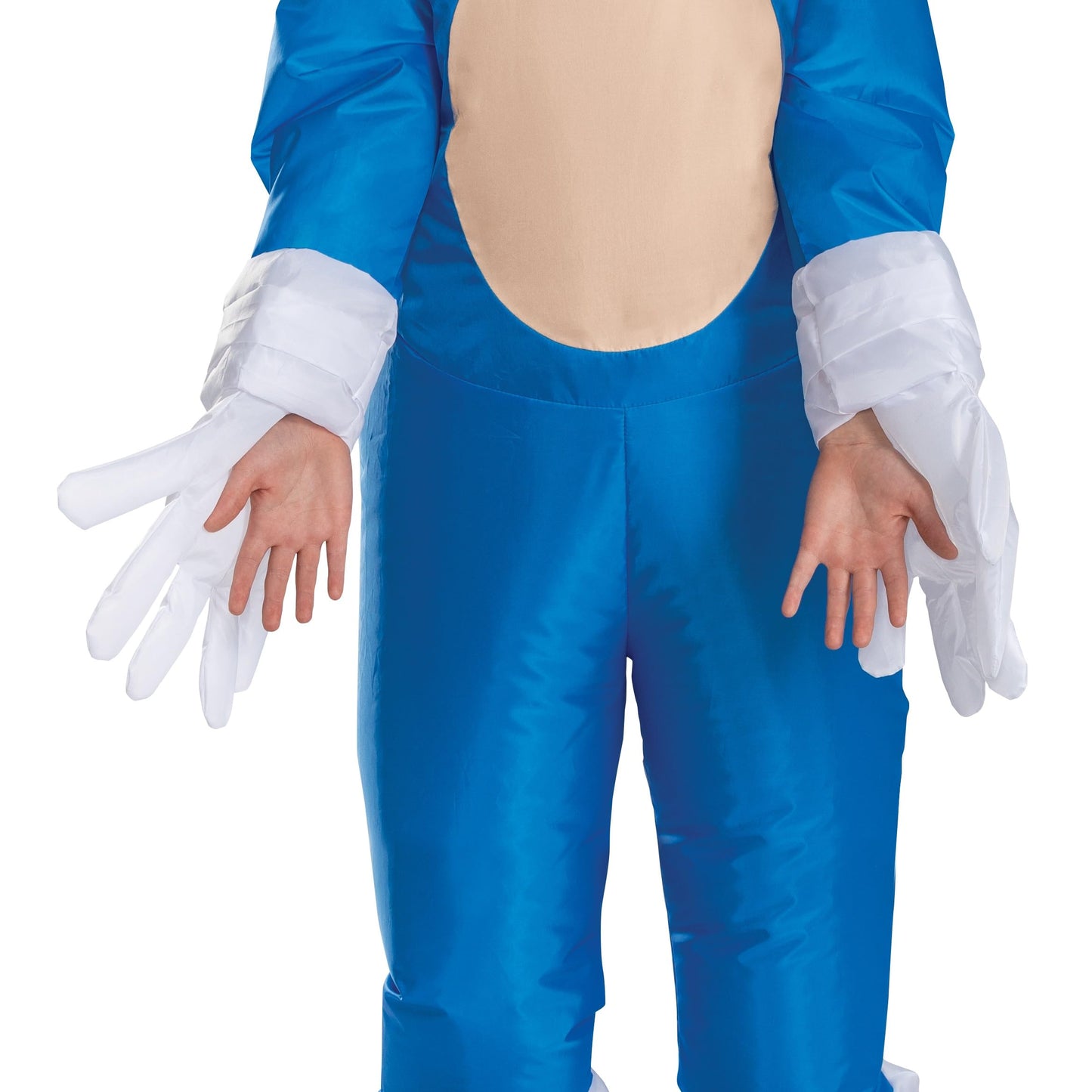 Disguise Sonic Inflatable Kids Costume, Official Sonic Move 3 Inflating Costume with Fan, One Size Child