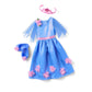 American Girl Welliewishers 14.5-Inch Doll Princess In Bloom Outfit With Matching Shoes And Pink Tiara, For Ages 4+