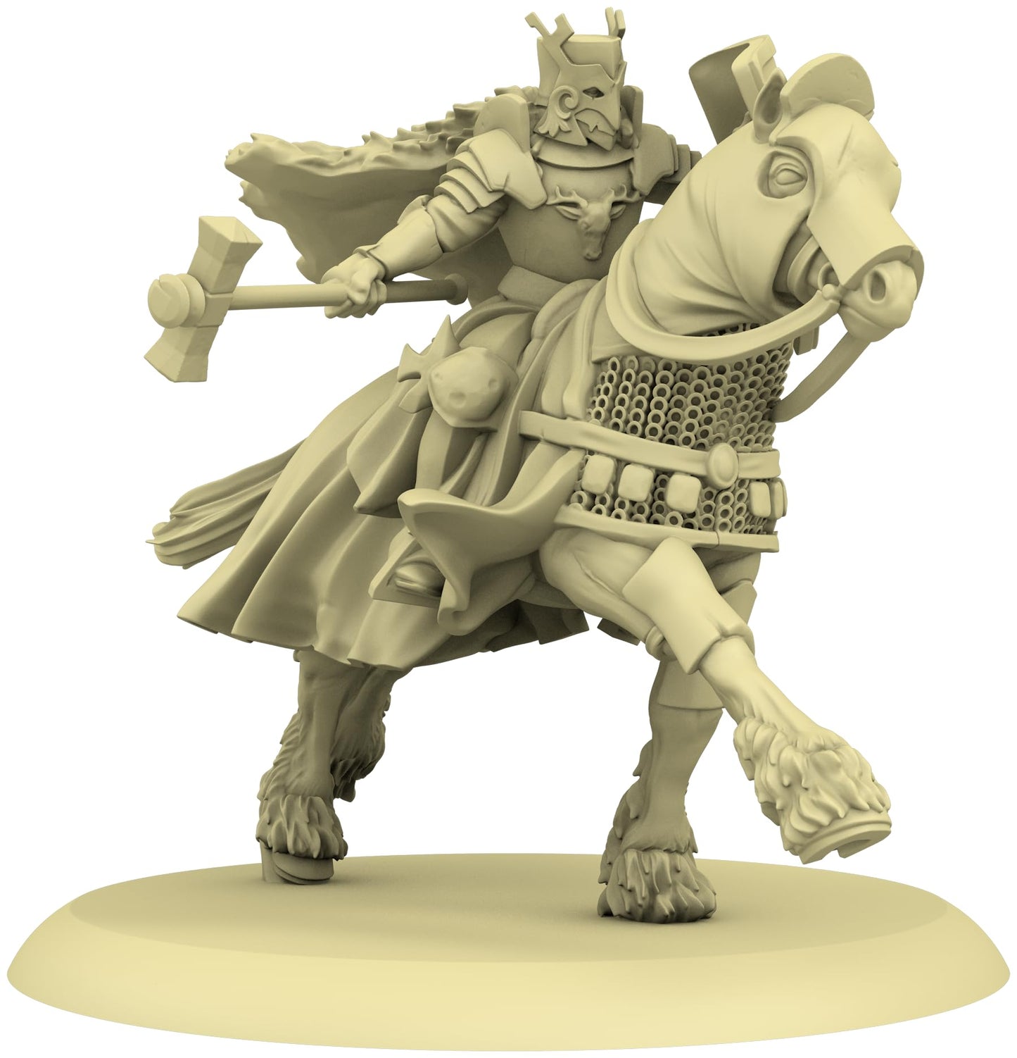 A Song of Ice and Fire Tabletop Miniatures Champions of The Stag Unit Box - advanced Warriors of House Baratheon  Strategy Game for mature-themeds  Ages 14+  2+ Players  45-60 Minute Playtime  Made by CMON