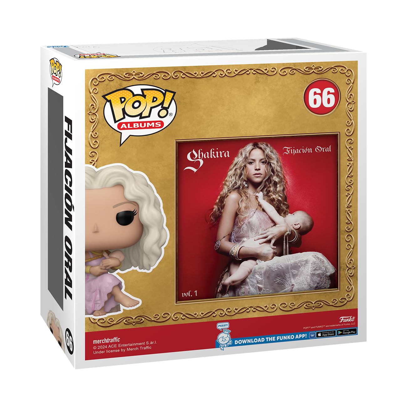 Funko Pop! Albums: Shakira - Oral Fixation Vol. 1 - Music - Collectable Vinyl Figure - Gift Idea - Official Merchandise - For Kids & Adults - Music Fans - Model Figure For Collectors And Display