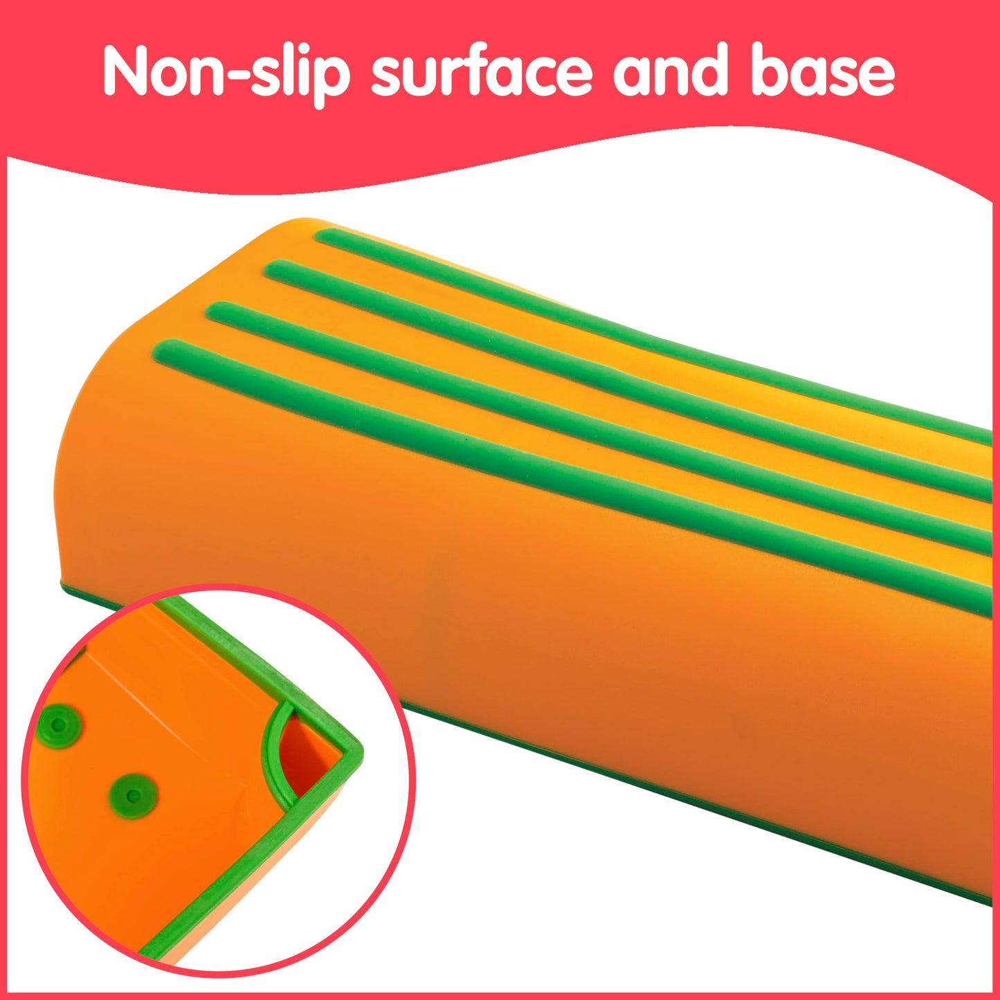 Edxeducation Step-A-Trail | Logs | Set Of 3 Balance Logs | Ages 18M+ | Obstacle Course For Kids | Indoor And Outdoor Toys For To