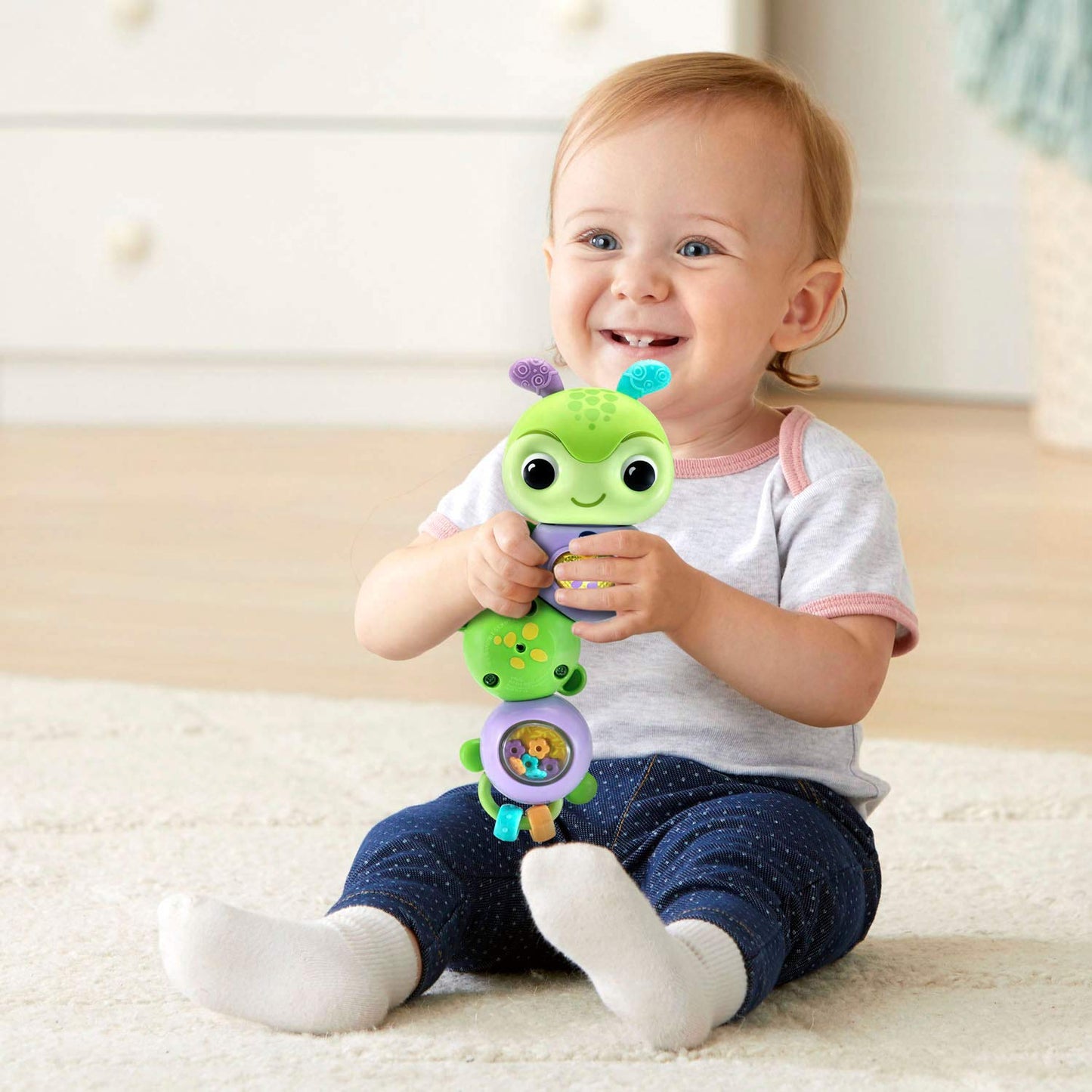 Vtech Twist And Explore Caterpillar, Green