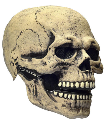 LEKA NEIL Skull Mask - Skull Mask with Movable Chin is suitable for youth or adults over 18 years old.