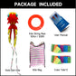 43Ft Large Kites For Adults,3D Goldfish Frameless Soft Umbrella Giant Flying Kites,Easy To Fly With 330Ft Kite String In Beach A