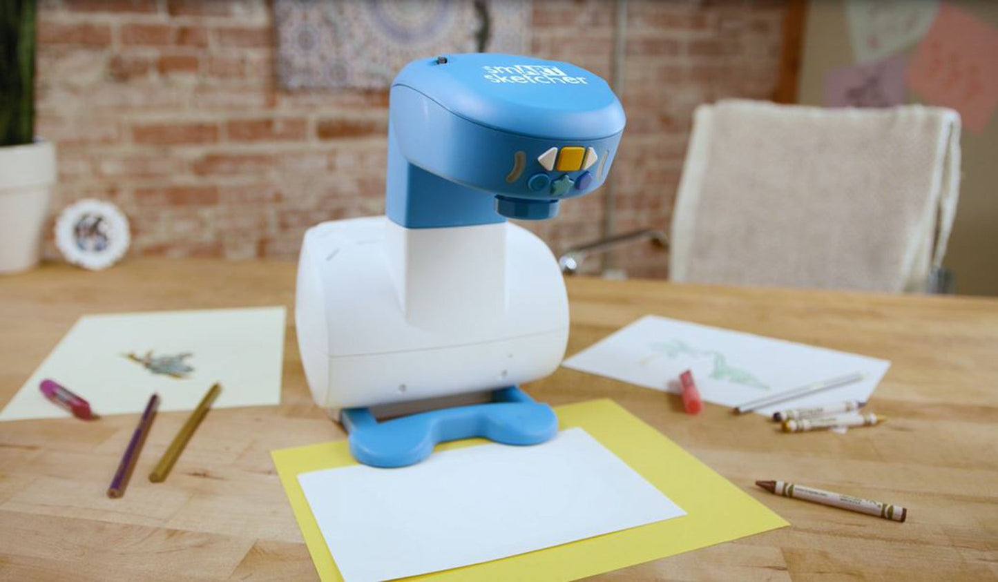 Flycatcher Toys Smart Sketcher 2.0, Learn to Draw Toy, DIY Coloring Pages, STEAM Learning Toy, Kids Toys, Birthday Gift for Girl