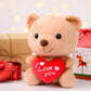 Gloveleya For Mom I Love You Stuffed Teddy Bear Gifts For Mom Holding Heart Bear Plush Toy 6 Inches