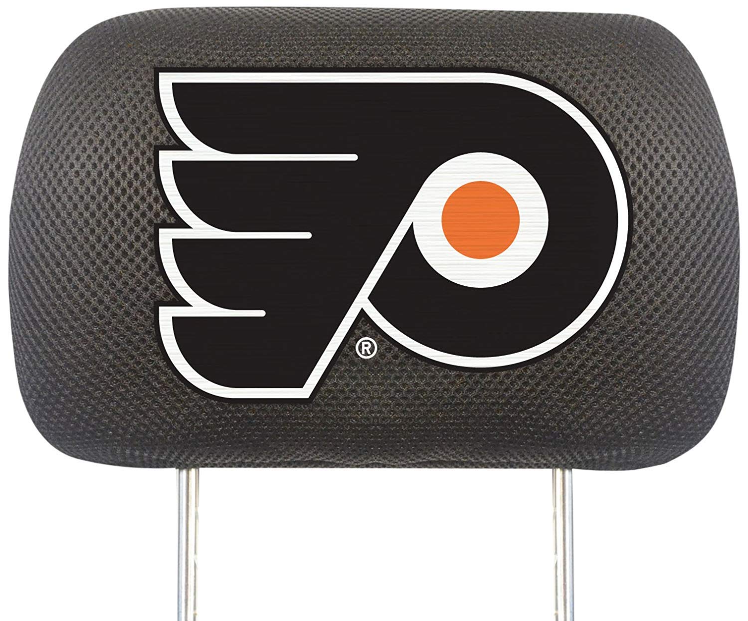 FANMATS NHL Philadelphia Flyers Polyester Head Rest Cover , 10x13