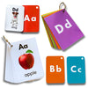 Alphabet Flash Cards For Kids, Early Learning First Word Cards For Preschool Children And Toddlers, Teach Abc Letters, English W