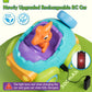 Lehoo Castle Remote Control Car for Toddlers, Rechargeable RC Cars for Toddler Toys 2-3, Dinosaur Toys for Ages 2-4 with Lights