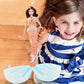 Mlcnles Mermaid Doll Dress For 11.5 Inch Dolls Clothes Include 6 Sets Mermaid Bikini Swimsuit 6 Mermaid Tail 6 Handbags 6 Crown 10 Shoes, 11.5‘’ Costume For Girls Doll Present Christmas