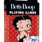 MasterPieces Betty Boop Playing Cards - Cardstock, 52+2 Deck, Assorted Colors - Officially Licensed Family Game