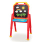 Crayola Triple-The-Fun Art Easel, Toddler Easel, Chalk Board, Magnetic Easel, Painting Set, Art Set, Arts & Crafts Kit, Gifts fo