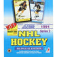 Nhl 1991-92 Score Hockey Series 2 Bilingual Wax Box