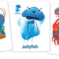 Outset Media Go Fish Card Game - Classic 36 Oversized Cards for 2-4 Players, Ages 4+, Multicolor, Model 19149