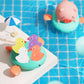 Lokipa 50Pcs Mini Ducks, Luminous Tiny Ducks Miniature Ducks Glow In The Dark Mini Resin Ducks For Garden Micro Landscape Orname