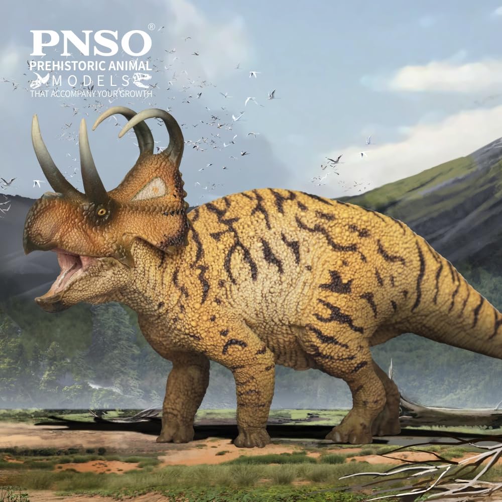 Pnso Prehistoric Dinosaur Models (41 Perez The Machairoceratops)