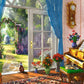 CASTORLAND 1000 Piece Jigsaw Puzzle  Doorway Room View  Classic Interior  mature-themed Puzzle  Castorland C-104079-3