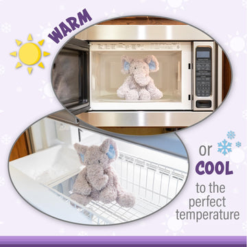 1I4 Group Warm Pals - Ladybug - Cozy Lavender Scented Plush Toys - Stuffed Animal - Coolable Bedtime Comfort Plushie
