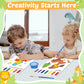 Feredo Kids Kids Watercolor Drawing Paint Set: 2 Pack Coloring Painting Book For Age 4 5 7 8,Arts And Crafts Activities Christma