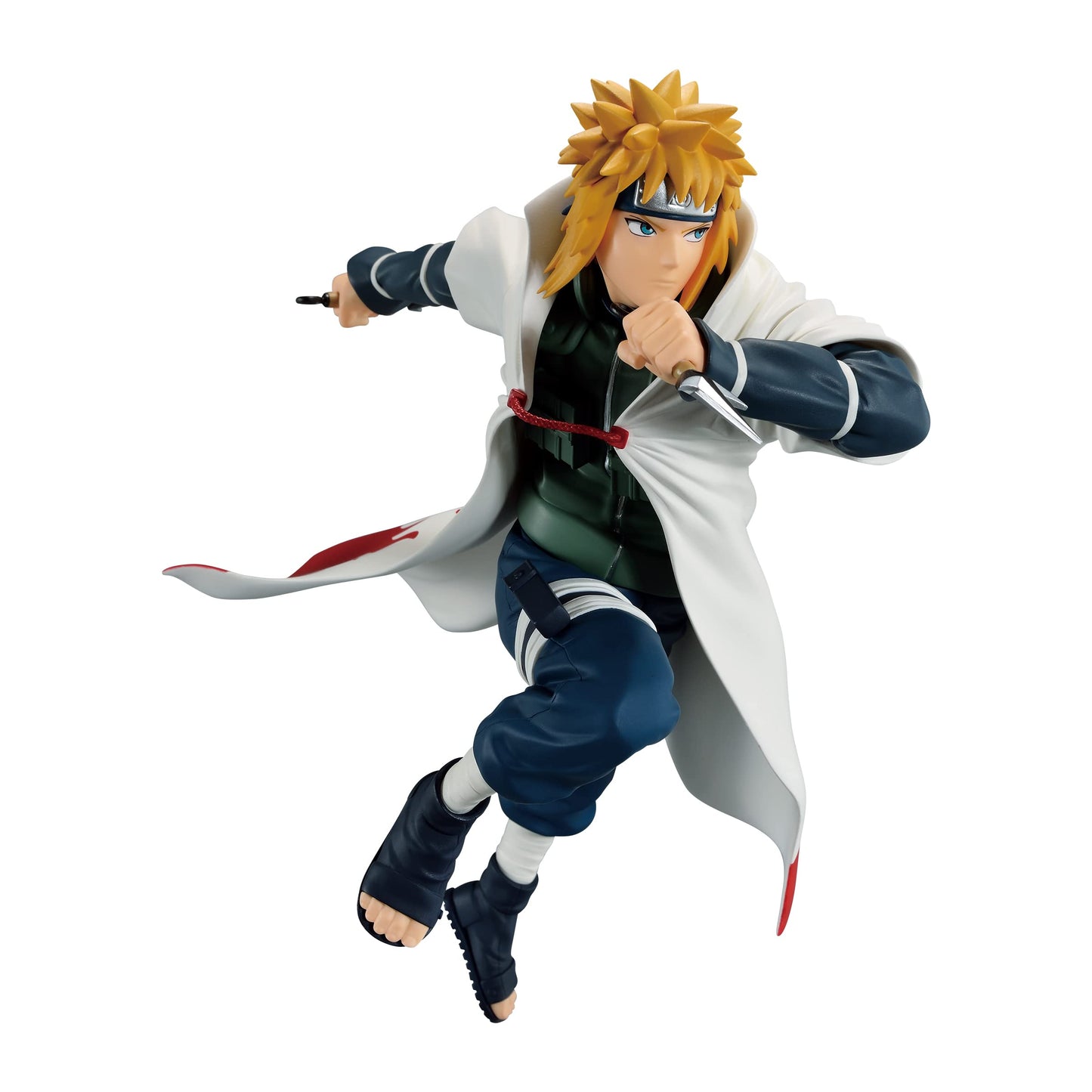 Banpresto Naruto Shippuden Vibration Stars Namikaze Minato II Statue - Medium, Plastic, Collectible Figure